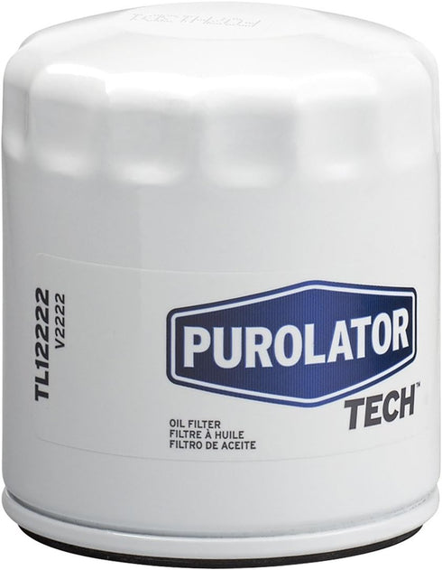 Purolator TL12222 PurolatorTECH Spin On Oil Filter Compatible With Ram 1500, Chevrolet Silverado 1500, Silverado 2500 HD, Jeep Compass, Cherokee, ...