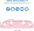 Cable Clips 3PCS Cord Wire Organizer Cable Management Holders 4 Hole Silicone Cable Harness USB Charging Accessory Cable Holder for Office and Hom...