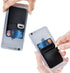Phone Card Holder Stretchy Wallet Pocket Credit Card ID Case Pouch Sleeve Adhesive Sticker Compatible with iPhone Samsung Galaxy Android Smartphon...