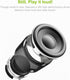 EWA Travel Case Packed, A106 Pro Portable Bluetooth Speaker with Custom Bass Radiator, Brief Design, IP67 Waterproof, Perfect Mini Speaker for Sho...