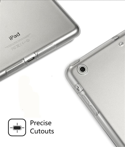 iCoverCase for iPad Mini 1/2/3 Clear Case, Ultra-Thin Transparent Soft TPU Back Cover Flexible Protective Skin Case for iPad Mini 1/2/3 (7.9") -Cl...
