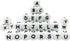 Silicone Alphabet Cube Beads 78pc DIY Jewelry Bulk Silicone Beads Craft Supply Loose Beading Supply...