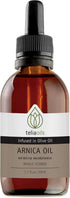 Arnica Infused Oil Extract (Macerated Oil), 1.7 Oz - 100% Pure and Potent Relief Body Oil for Muscles Aches, Wounds, Tendons, Bumps and Bruises an...