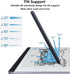 Stylus Pen for Remarkable 2 Tablet with 5 Pen Tips,4096 Pressure-Sensitivity, Palm Rejection, tilt Writing Capabilities(no Eraser) (Black)...