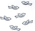 Bird Shaped Paper Clips Great for Paper Clip Collectors or Office Gift - Comes in Round Tin with Lid and Gift Box (Black 100 Count)...