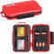 LYNCA 24 Slots Camera Memory Card Case Holder Water-Resistant Anti-Shock SD Card Case Holder Wallet for 8 SD Cards 4 CF Cards 12 Micro SD/TF Cards...