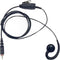 CLP1010e Earpiece CLP1080e Earpieces C-Swivel Radio Ear piece Walkie Talkie Headset with PTT Mic Compatible with Motorola CLP 1010e CLP1040e CLP 1...