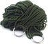 Hammock, Outdoor Nylon Mesh Rope Hammock Comfortable Hanging Bed for Outdoor Camping...