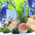 AnRui Cute Aquarium Decorations Ceramic Conch Shell-Shaped House Thematic Betta Fish Tank Accessory Decor Ornament Hideout Cave for Fish Playing o...