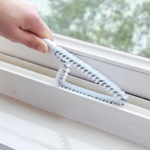 6Pcs Crevice Cleaning Brush, Multifunctional Gap Cleaning Brush Hard bristled Cleaning Brush Window Grooves Sliding Door Track Cleaning Tool...
