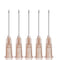 100 Pack 26Ga 1 Inch Disposable with Cap for Lab Supplies, Pet, Poultry, and Industrial Dispensing Accessories 25MM...