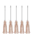 100 Pack 26Ga 1 Inch Disposable with Cap for Lab Supplies, Pet, Poultry, and Industrial Dispensing Accessories 25MM...
