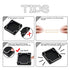 LeMotech Junction Box IP65 Waterproof Project Box Dustproof ABS Plastic Electrical Boxes Universal Enclosure for Electronic Black 3.29x 3.19x 2.2 ...