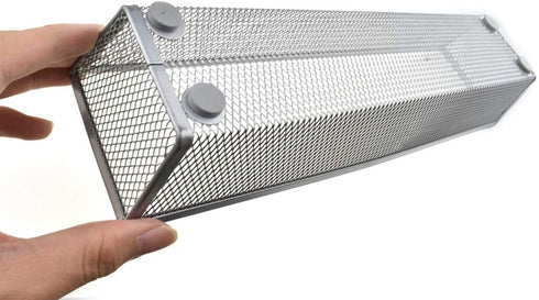 HAHIYO Stackable Mesh Tray Cup 12 x 3 x 2 inches Sturdy Container for Desk Drawer Organizer Collection for Home Office School Kitchen Soft Foam Fe...