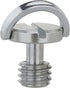Haoge 3/8" D-Ring Stainless Steel Mounting Fixing Screw for Camera Tripod Monopod Quick Release Plate (Pack of 2)...