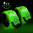 2 PCS LED Armband Rechargeable for Running Walking Cycling, 2024 Version Light Up Armbands for Runners, Running Lights, High Visibility Reflective...