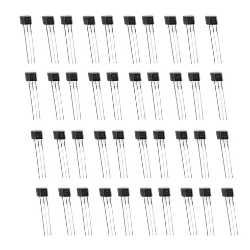 40PCS A3144 3144 Hall Effect Sensor Magnetic Detector 3Pins A3144 TO-92UA Hall Sensor for Arduino...