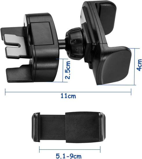 Universal Cellphone Car Holder Air Vent Outlet CD Slot Clip for Mobile Cell Phone Stand ABS Mount Support Interior Accessories......