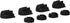 Pony Jorgensen Adjustable Clamp Jorgensen 7437 Work Protecting Bar Clamp Pads, Black...