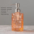 Easy-Tang 12 Oz Soap Dispenser for Kitchen,Bathroom - Refillable Wash Hand Liquid Clear Glass Bottle with Stainless Steel Pump,Ideal for Container...