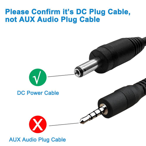 3Pack 6FT 5V DC Power Cord USB to DC 3.5mm x 1.35mm Barrel Jack Adapter Connector Charging Cable Plug...