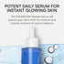AQUAGLOW Hydrate Serum - Deep Hydration Face Care for All Skin Types - Enriched With Hyaluronic Acid, Copper Peptides and Vitamin B5-30ml...