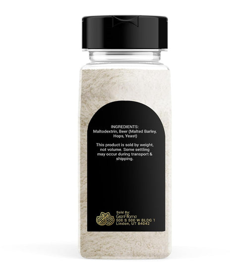 GranAroma Beer Powder, Flavourful Seasoning, Bold Beer, Sauce & Meat (5 Ounce)...