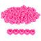200PCS Tattoo Ink Caps Heart Shaped Tattoo Ink Cups Spliceable Disposable Pigment Caps Plastic Ink Caps with Base Ink Caps for Tattooing Permanent...