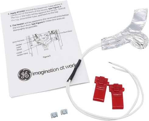 WR49X10173 Dispenser Water Tube Heater Kit by AMI PARTS Replaces PS1766223, 1381601, AP4318572