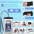 Waterproof Phone Pouch 4Pack, Floating Underwater Phone Case Dry Bag Lanyard Universal IPX8 for iPhone 15 14 13 Pro Max Plus Samsung Galaxy S24 Ul...