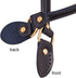 PH PandaHall 2pcs Leather Purse Handles 24.2” Sew On Bag Handles Purse Replacement Strap Black PU Leather Handbag Strap for Purses Handbag Shoulde...