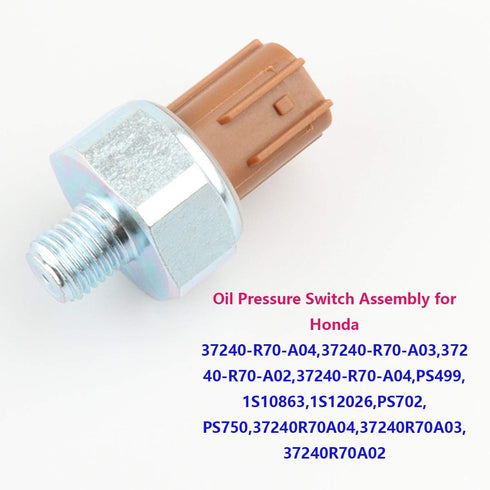 Oil Pressure Sensor Switch Sending Unit 37240-R70-A03 37240-R70-A02 37240-R70-A04 Compatible with 2008-2017 Honda Accord Odyssey Pilot, 2012 2014 ...