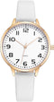 Women Watches Leather Mesh Strap Round Case Analog Fashion Ladies Wrist Watches...