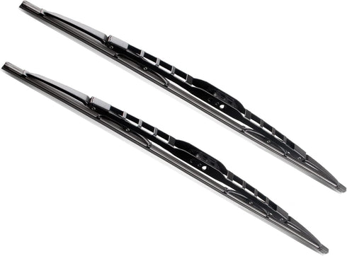 OEM QUALITY 21" + 21" Premium All-Seasons Durable Stable And Quiet Metal Frame Windshield Wiper Blades(Set of 2)...
