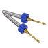 uxcell 10pcs PCB Drill Bits 1/8" Shank 2.05mm Titanium Coated Carbide Micro Twist Mini Drill Bits Set Rotary Drilling Tool for Print Circuit Board...