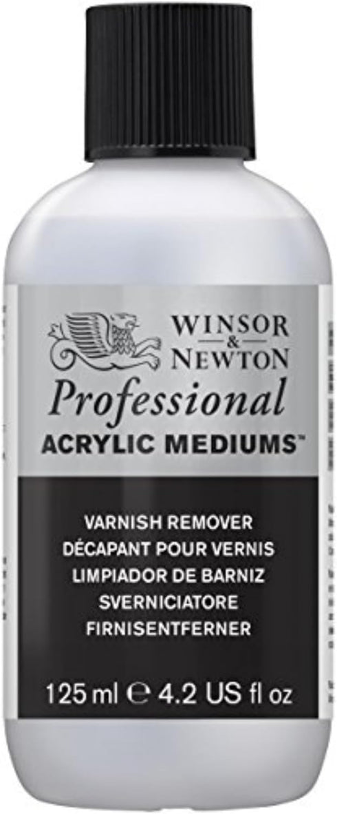 Winsor & Newton Professional Acrylic Medium, Varnish Remover, 125ml (4.2-oz)...