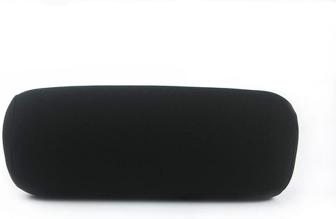 ALIBO Memory Foam Chairs Recliner Car Neck Pillow with Adjustable Strap Soft Auto Cervical Round Roll Bolster Headrest Supports Cushion Pad Black ...