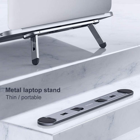 Laptop Stand for Desk,Laptop Cooling Stand,Keyboard Riser, Ergonomic Laptops Elevator for Desk, Laptop Riser Compatible with MacBook Air Pro, with...