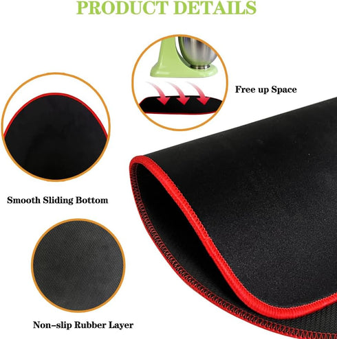 Appliance Sliders Mat For Kitchenaid Mixer Appliances Household Mixer Accessories Feet Moving Mat Compatible With 4.5-5 Qt Bowl Lift Stand Mixer, ...