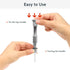 21 Pieces Pin Vise Hand Drill Bits Set Include Hand Drill Pin Vise Spiral Rotary Tool with 20 Pieces 0.3-1.6 mm Micro Twist Drill Bits for Resin C...