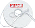 QIANF White Double Face Satin Ribbon with Silver Border for Gift Wrapping, Hair Bows, Wedding Party Decoration, Crafts Sewing, Invitation Cards, F...
