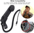 Diyeeni 3.5mm Plug Speaker Mic, Retro Telephone Handset Handheld Speaker Mic HiFi Sound Shoulder, Retro handsets for Cell Phones......