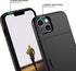 Nvollnoe for iPhone 13 Case with Card Holder Heavy Duty Protective Dual Layer Shockproof Hidden Card Slot Slim Wallet Case for iPhone 13 for Women...