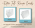 Recipe Cards 4x6 Extra Tall for Recipe Box Set of 100 Count to Write in Your Own Recipes 4x6 plus Extra Tall Double Sided Great for Bridal Shower ...