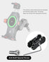 BRCOVAN Aluminum Alloy Anti-Theft Double Socket Arm Compatible with RAM Mounts B Size 1'' Ball Components & Bike Motorcycle Phone Mount Holder wit...
