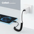 Cable Matters USB to USB C Coiled Cable with 3A/15W Fast Charging 1-4 Feet, Support Apple CarPlay, Android Auto, Coiled USB A to USB C Cable, for ...
