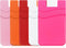 Senose Card Holder for Phone Case, Card Holder for Back of Phone, Silicone Phone Pouch Wallet Sleeve Stick-on ID Credit Card for All Smartphones, ...