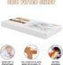 2 Pieces Adorable Elephant Crib Sheet for Boys Girls: Soft Baby Bedding Fitted Sheet for Neutral Nursery - Newborn Gifts Standard Crib Sheets with...