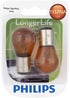 Philips Automotive Lighting 1157NALLB2 LongerLife Miniature Bulb, 2 Pack...