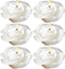 Biedermann & Sons Rose-shaped Floating Candles In White, Pack of 12...
